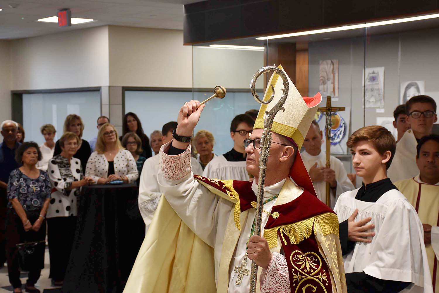 catholic schools week bishop blessing