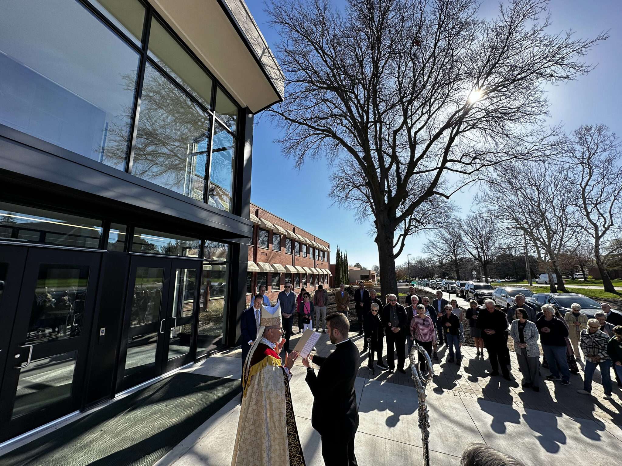 Welcome Center Dedication: The blessing, the Gospel and the school ...