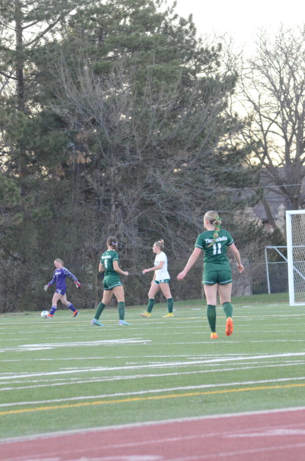 Girls soccer at Lincoln Pius X Catholic High School