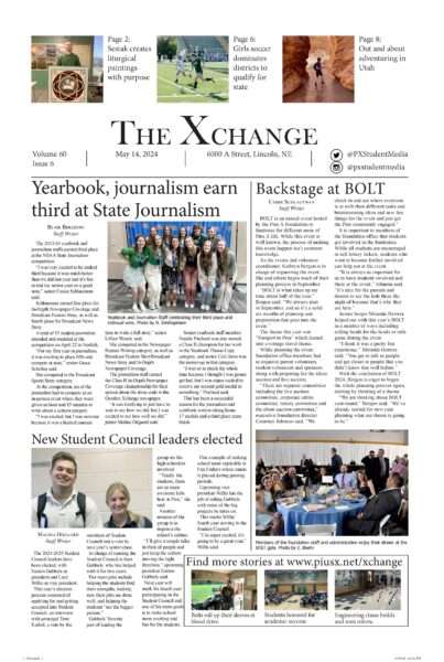 May 2024 Xchange Issue Cover Page 1