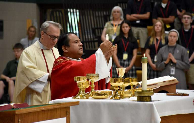 Mass during first Day of School 2024 7