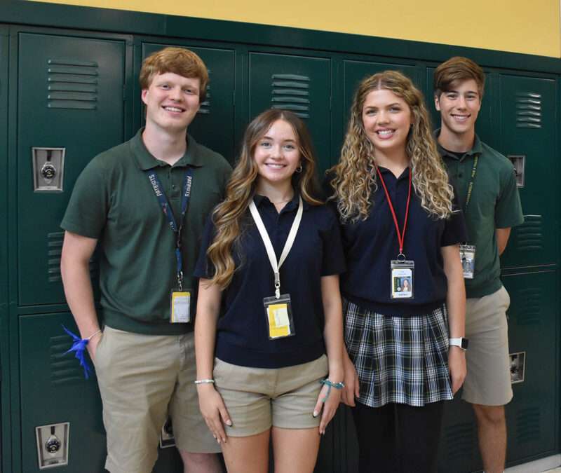 Boys and Girls in front of lockers 2